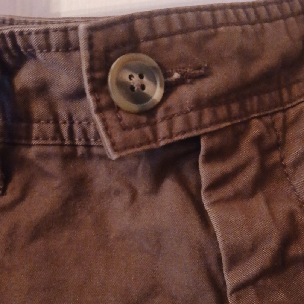 Brown (Favorite Khaki) Gap Womens Shorts